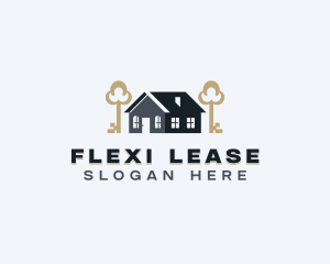 Residence Property Leasing logo design