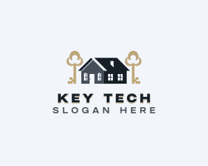 Residence Property Leasing logo design