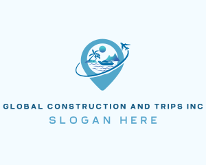 Travel Tourism Cruise Logo