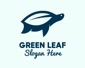 Turtle Leaf Organic logo design