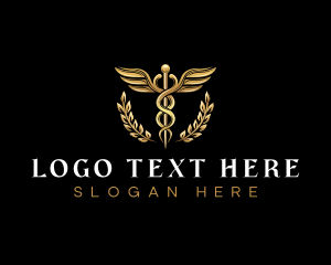 Surgeon - Medical Caduceus Health logo design