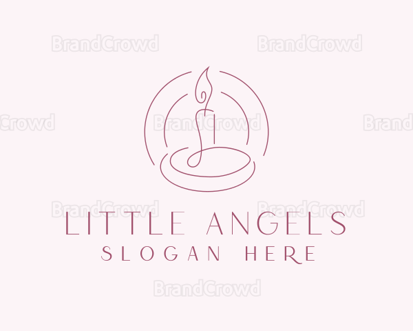 Scented Candle Spa Logo