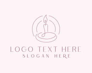 Scented Candle Spa Logo