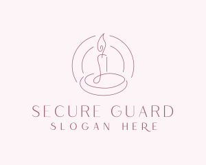 Scented Candle Spa Logo