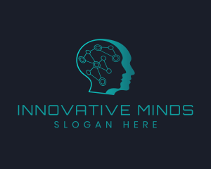 Genius - Genius Technology Mind logo design