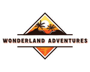 Island Adventure Travel logo design