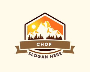 Mountain - Mountain Peak Outdoor logo design