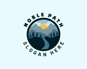 Outdoor Terrain Pathway logo design