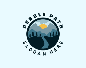 Outdoor Terrain Pathway logo design