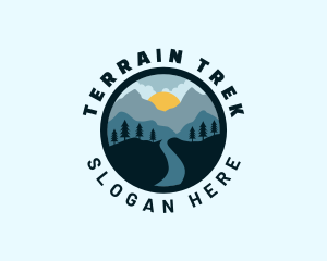 Outdoor Terrain Pathway logo design