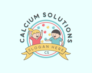 Kids Party Celebration logo design