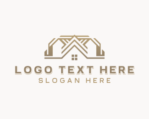 Residence - Property Roof Builder logo design