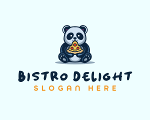 Pizza Panda Restaurant logo design