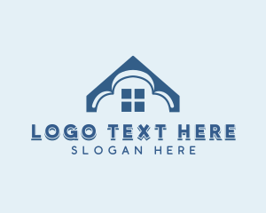 Contractor Roofing Repair logo design