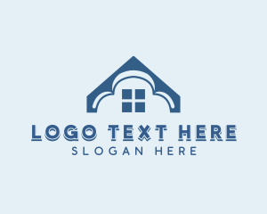 Contractor Roofing Repair Logo