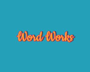 Word - Generic Fashion Retro logo design