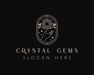 Crystal Gem Jeweler logo design