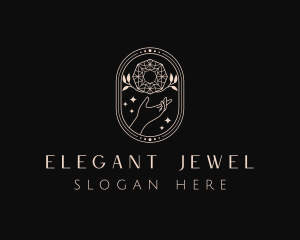 Crystal Gem Jeweler logo design