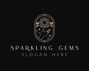 Crystal Gem Jeweler logo design