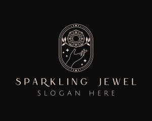 Crystal Gem Jeweler logo design