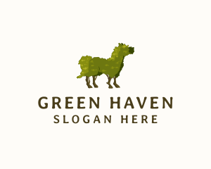 Topiary - Horse Topiary Plant logo design