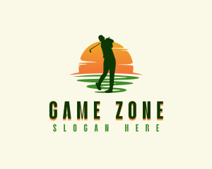 Sports Golf Athlete logo design