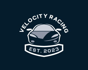 Race Car Automobile  logo design