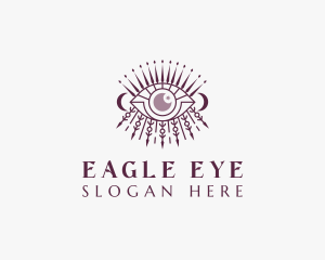 Mystic Moon Eye logo design