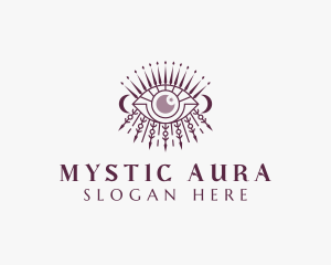 Mystic Moon Eye logo design