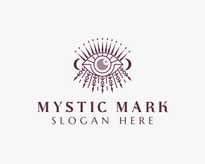 Mystic Moon Eye logo design