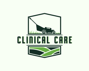 Grass Lawn Landscaping logo design