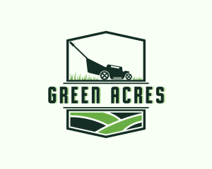Landscaping - Grass Lawn Landscaping logo design