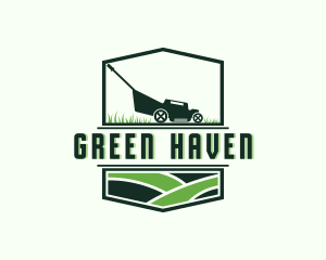 Landscaping - Grass Lawn Landscaping logo design