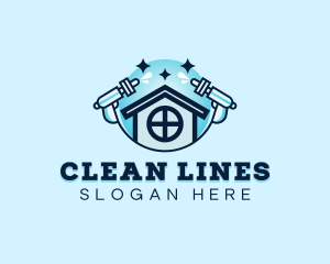 Sanitation Power Washing logo design