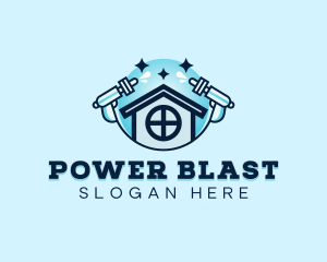 Sanitation Power Washing logo design