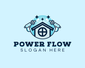 Sanitation Power Washing logo design