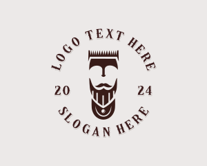 Grooming - Barber Hair Styling logo design