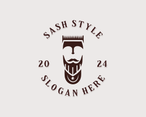 Barber Hair Styling logo design