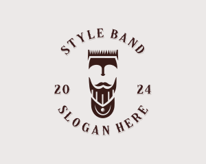 Barber Hair Styling logo design