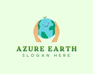 Happy Planet Earth logo design