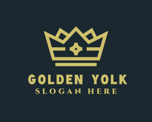 Golden Crown Jeweler logo design