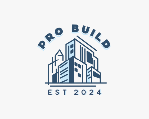 Building Architecture Construction logo design