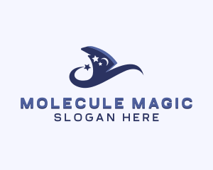 Magical Witch Hat logo design