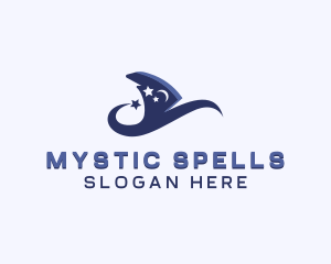 Witch - Magical Witch Hat logo design