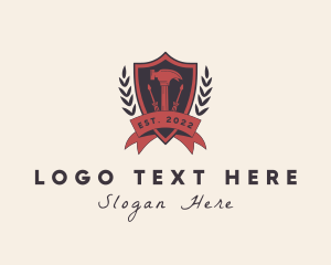 Shield - Repair Mechanic Tools logo design