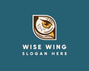 Owl - Owl Bird Eye logo design