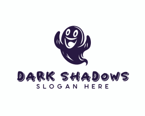 Spooky Horror Ghost logo design