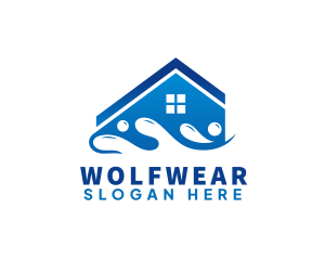 House Water Cleaning Logo