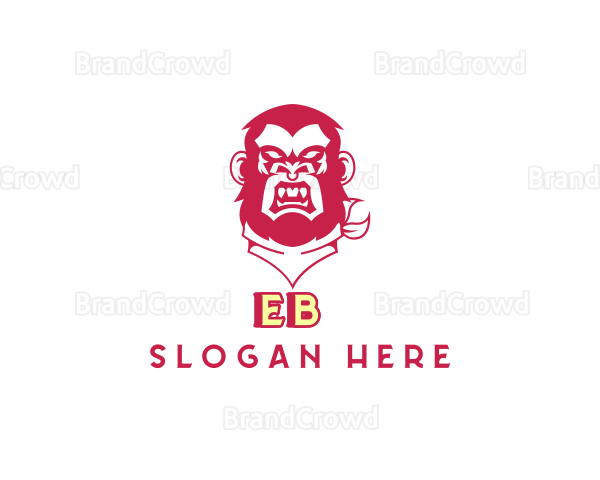 Gorilla Bandana Scarf Logo