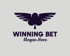 Bet - Club Suit Casino logo design